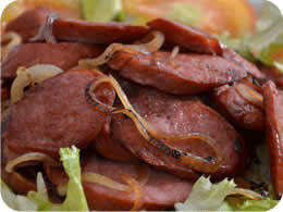 Calabresa Acebolada