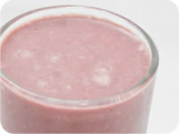Açai com leite